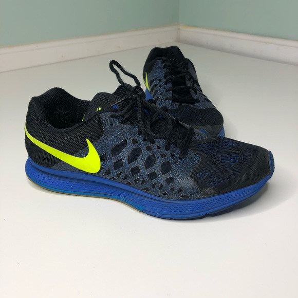 Nike Other - Nike Zoom Pegasus 31 Running Shoe Blue, Black 11
